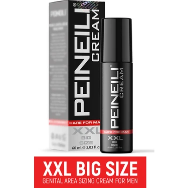 Xxl Big Size Genital Area Sizing Cream For Men Erkeklere Özel Boyutlandırıcı Mucize Krem 60