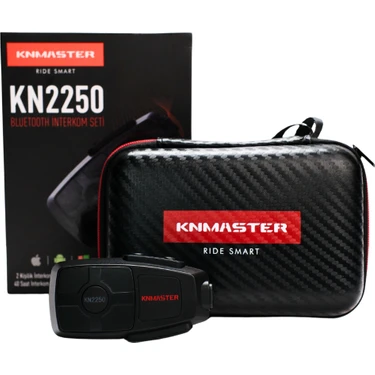 Knmaster KN2250 Motosiklet Kask Interkom Bluetooth Intercom Kulaklık