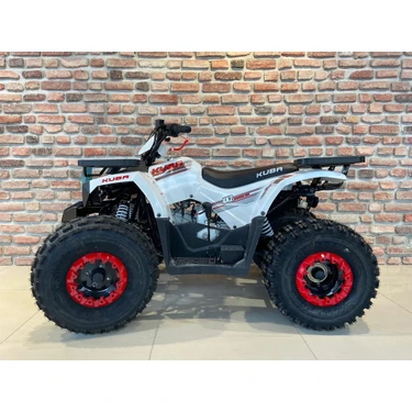 Kuba Hussar 135 Atv Beyaz Renk ile Motor Hacmi ve Özellikleriyle Dikkat