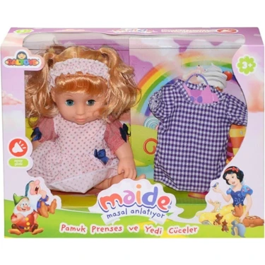 Galtoys Maide GLT1106 Masal Anlatan Bebek Pamuk Prenses ve Yedi Cüceler |