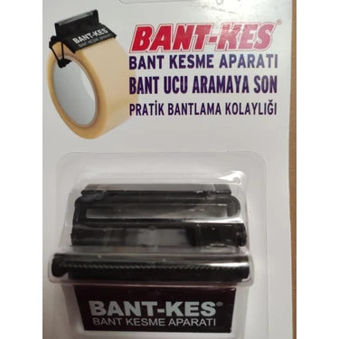 Bantkes 45 mm Koli Bant Kesme Aparatı Siyah 1 Adet Avuç İçi Bant