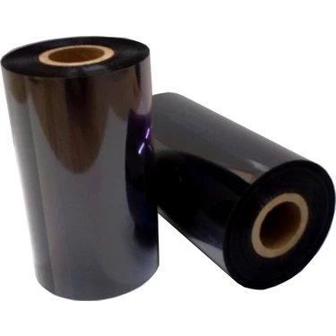 Dijital Barkod Wax Ribon Wax Out 1 inç / 1 Rulo 110 x 300