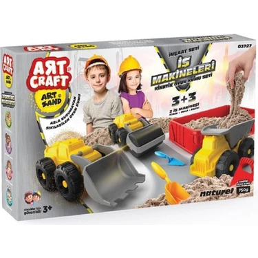 Art Craft İş Makineleri Kum Seti 750