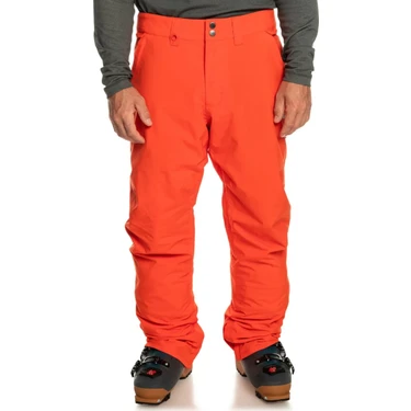 Quiksilver Estate Pt Erkek Turuncu Snowboard Pantolonu