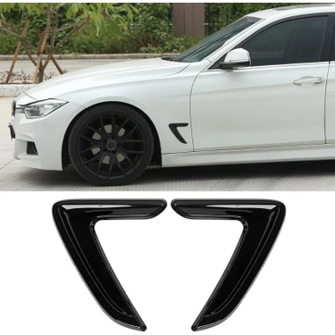 Hayat Store Bmw Tip Çamurluk Havalandırma Venti Kısa Parlak Siyah