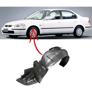 3K Honda Civic Ies Çamurluk Davlumbazı Sol