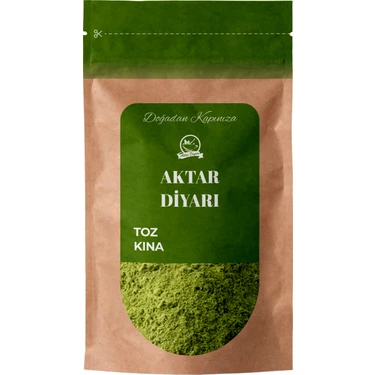 Aktar Diyarı Kına 100 gr Doğal Toz Renk Verici Özelliği ile Saç ve Sakal
