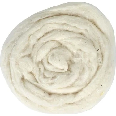 Ritzz Yün Keçe 002 Ekru Renkli %100 Merinos Yün ile Keçeleşen Yün