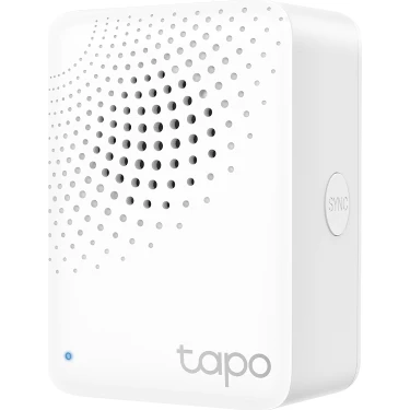 TP-Link Tapo H100 | Akıllı Hub | 64 Cihaz | 19 Zil Sesi | Kablolamasız | Düğme ve Sensör Kontrol |