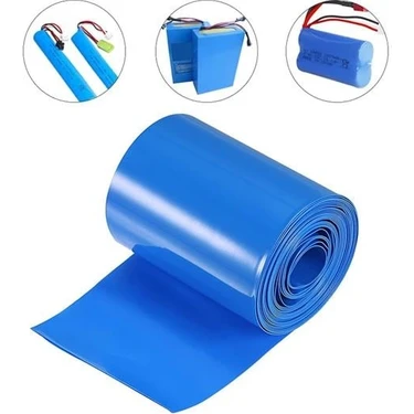 18650 1 Metre 35MM Pvc Shrink Isı Ile Daralan Pil Yalıtım