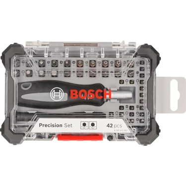 Bosch 42 Parça Hassas Vidalama - Bits Ucu Seti -