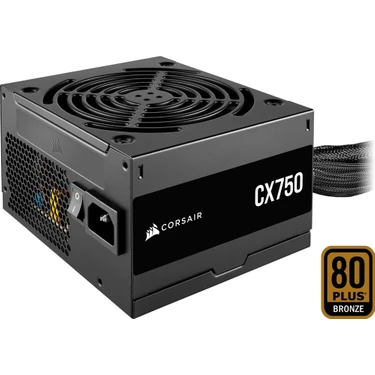 CORSAIR CX Serisi CX750 750 Watt 80+ Bronze Güç Kaynağı