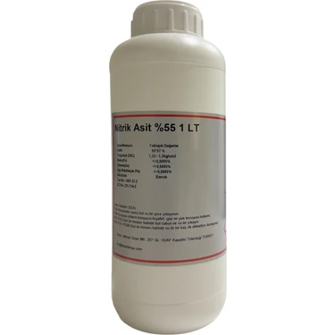 Lepus Kimya Nitrik Asit %55-57 1 Lt Kireç