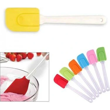 Renkli Silikon Spatula -