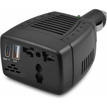 Leonpro Araç çakmak inverter 150w invertör çakmaktan 12v to 220v
