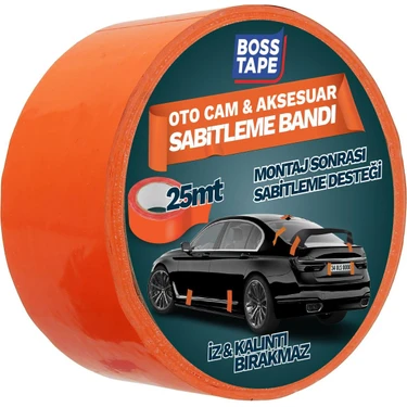Boss Tape Pvc Oto Cam Ve Aksesuar Geçici Sabitleme Bandı En:45mm