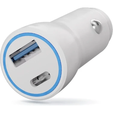 Polosmart PBS134 Hızlı 1 USB 1 Pd Çıkışlı 20W Araç Şarjı