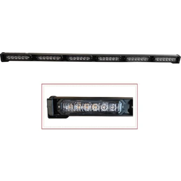 Demmon 10-30V Çakar Flaş Lamba (17 Fonksiyonlu) 90 cm