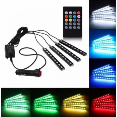 Class Ayak Altı LED Kumandalı Araç İçi Aydınlatma