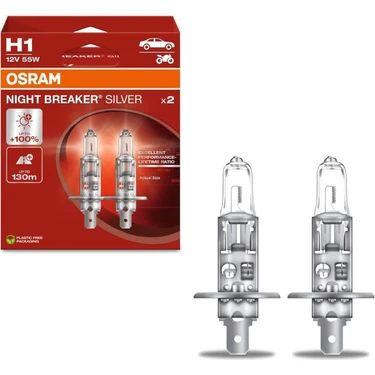 Osram H1 Night Breaker Silver