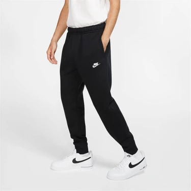 Nike M Nsw Club Jggr Bb Erkek Siyah Eşofman Altı -