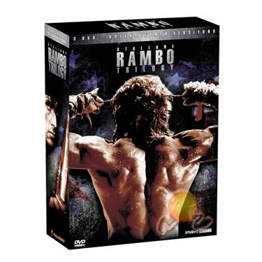 Rambo Trilogy (3 DVD) Sylvester Stallone'un Aksiyon Filmleri Geniş Ekran