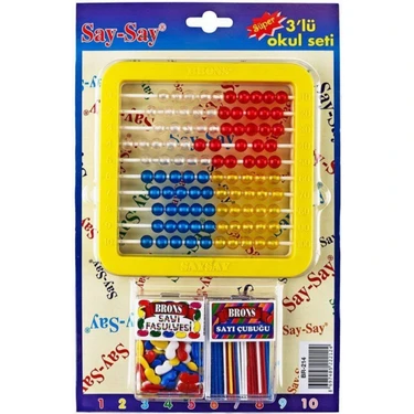 Brons 3'lü Set Say Say Set