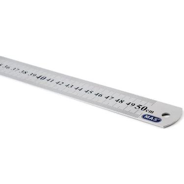 Mas Cetvel Çelik 50 Cm