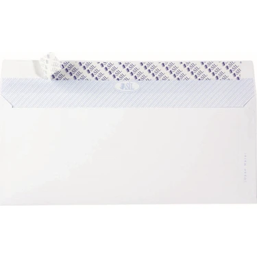 Asil Diplomat Silikonlu Penceresiz Zarf 110 gr 105 x 240 mm