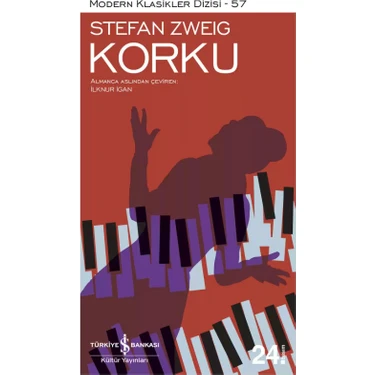 Korku - Stefan Zweig (Ciltsiz) Edebiyat 80 Sayfa Derin Psikolojik