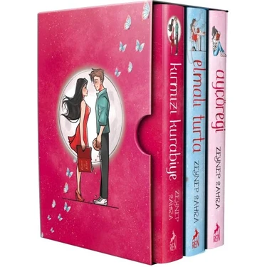 Ayçöreği - Elmalı Turta - Kırmızı Kurabiye Ciltli 3 Kitap Takım Zeynep Sahra Yayınevi