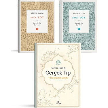 Yitik Şifa Yayıncılık Gerçek Tıp  Son Söz 1-2 (Üçlü Set) - Aidin