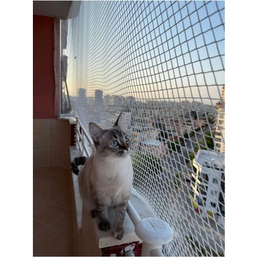 1 mm - Kare Kesim - Kedi Filesi - Bahçe Filesi - Kuş Filesi - Balkon Filesi