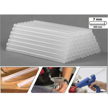 Masis Kraf 30 cm Sıcak Mum Silikon 7 Mm İnce Silikon 30
