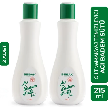 Bebak Acı Badem Süt 215GR Büyük Boy 2