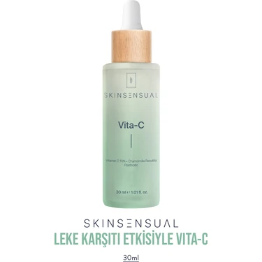 Skin Sensual Vita-C Serum 30 ml Ton Eşitleyici Etkisiyle Cilt Bakım