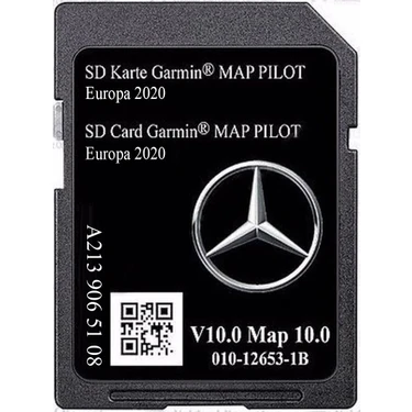 OEM Hayalet Ekran Garmin Map Pilot Sd Card Türkiye ve Avrupa Haritası 2020