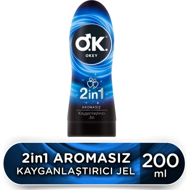 Okey 2in1 Aromasız  Jel 200
