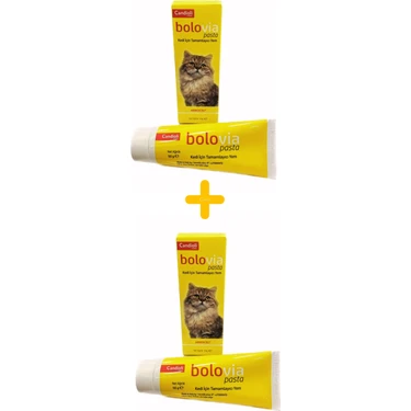 Candioli Bolovia Pasta Kediler için Tamamlayıcı Malt Pastası 50G Yetişkin Kediler İçin
