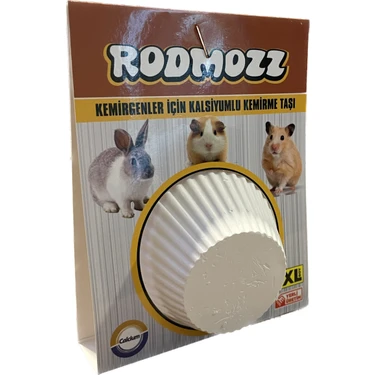 RodMozz XL Kalsiyumlu Kemirme Taşı Büyük Boy Güzellikte Kemirgenler İçin Diş