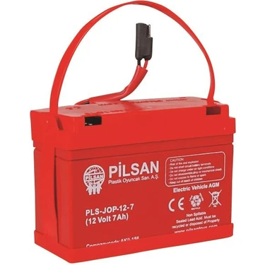 Pilsan 12 Volt 7 Amper Akülü Araba Aküsü 12 V 7 A  Pilsan