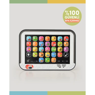 Let's Be Child İlk Tablet Eğitici Oyuncak 19x13,5x3 cm Minikler için Eğlenceli