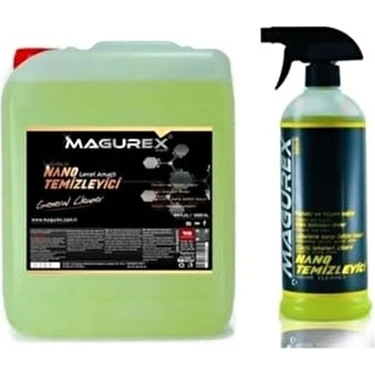 Magurex Genel Amaçlı Nano Temizleyici 5 lt + 800 ml Etkili Temizlik Özelliği