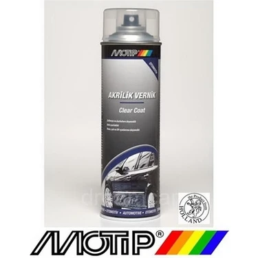 Motip Akrilik Vernik 500 Ml. Made in Holland