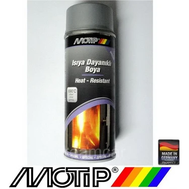 Motip 690°C Isıya Dayanıklı Gümüş Boya 400