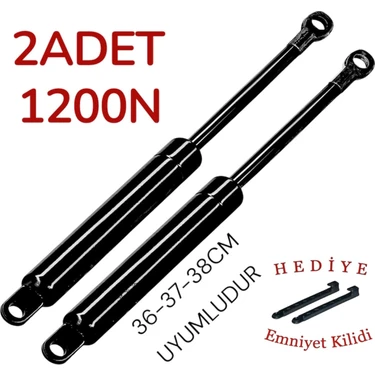 2 Adet 1200 N Baza Amortisörü (Baza Pistonu) 2 Adet Emniyet