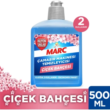 Marc 500 ml Çamaşır Makinesi Temizleyicisi Türkiye Menşeli Kirleri Yok Eden Eşsiz