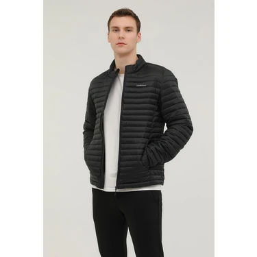 Lumberjack SN21 Perry Coat Siyah