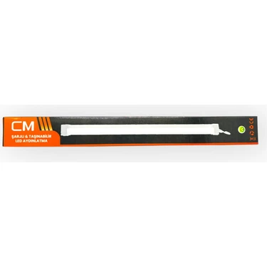cm Şarjlı Taşınabilir LED Aydınlatma 3 Işık Seviyesi Çakar Mod Kancalı ve Mıknatıslı