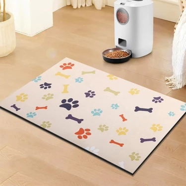 Matgo Pati Renkli Kemikler Evcil Hayvan Beslenme Matı 50 x 70